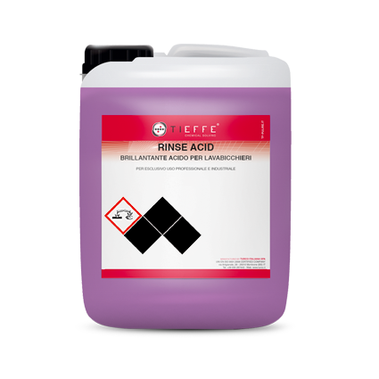 Additivo brillante base acida lavastoviglie - 1ERINSE