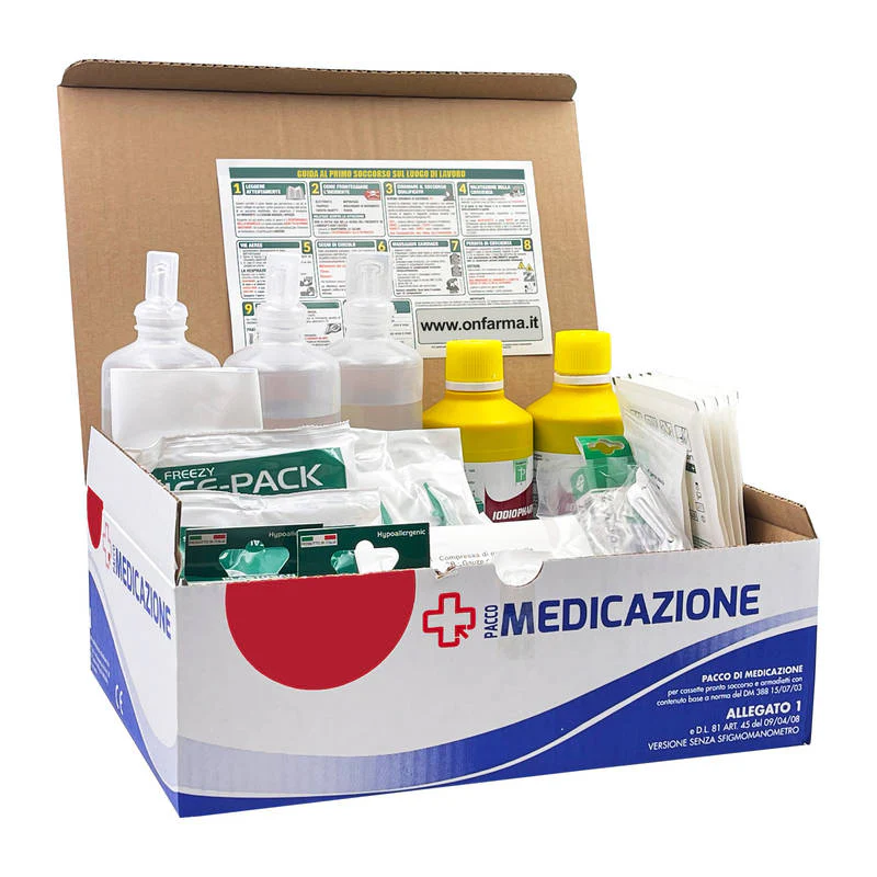 Kit Reintegro Cassetta Pronto Soccorso Senza Misuratore Pressione - KIP97