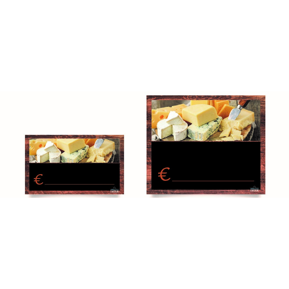 Segnaprezzi settore formaggi - OBL002