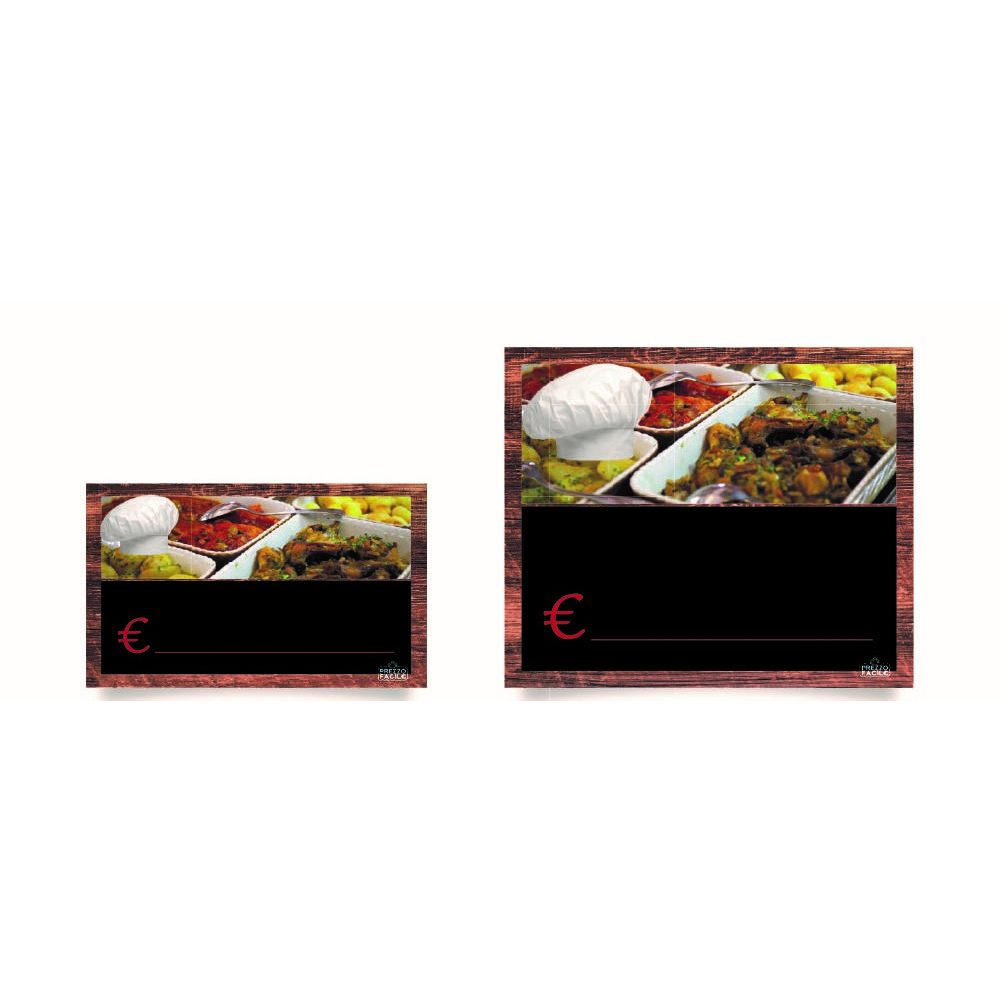 Segnaprezzi settore gastronomia - LBG002