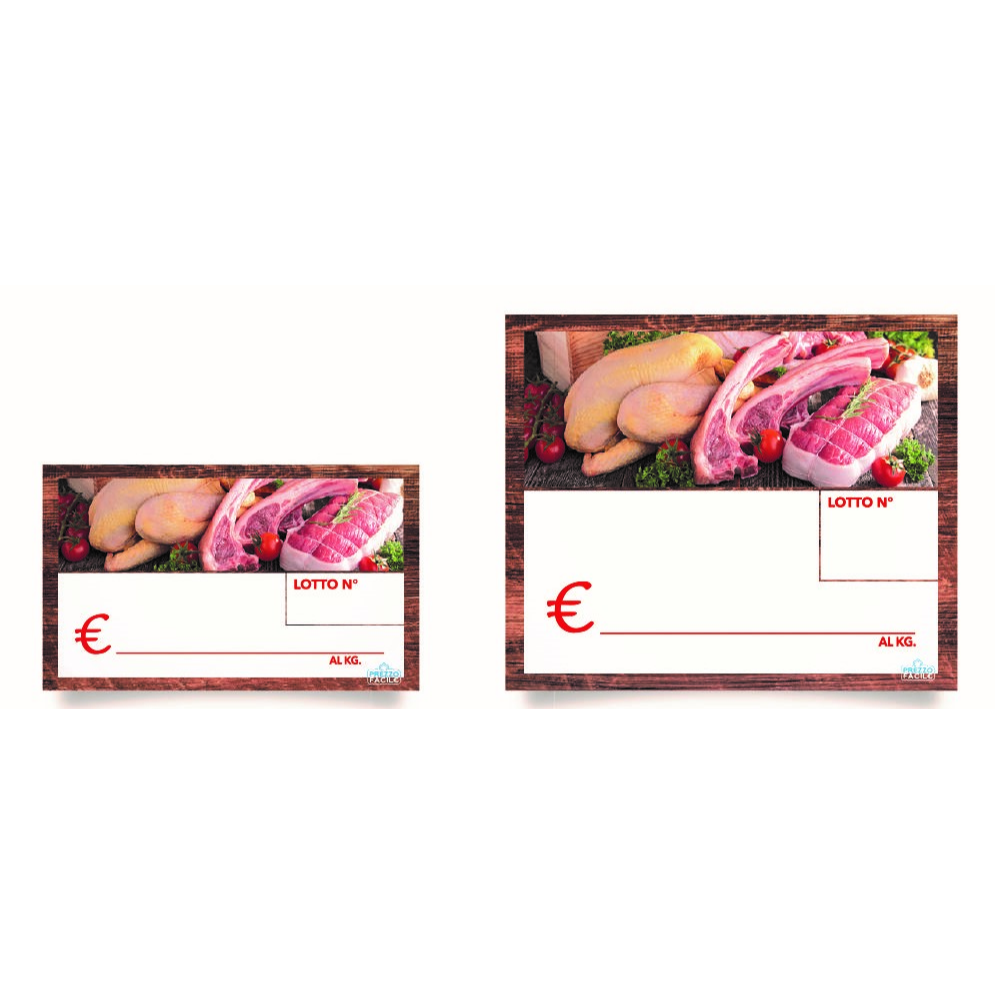 Segnaprezzi settore carni - LBC002