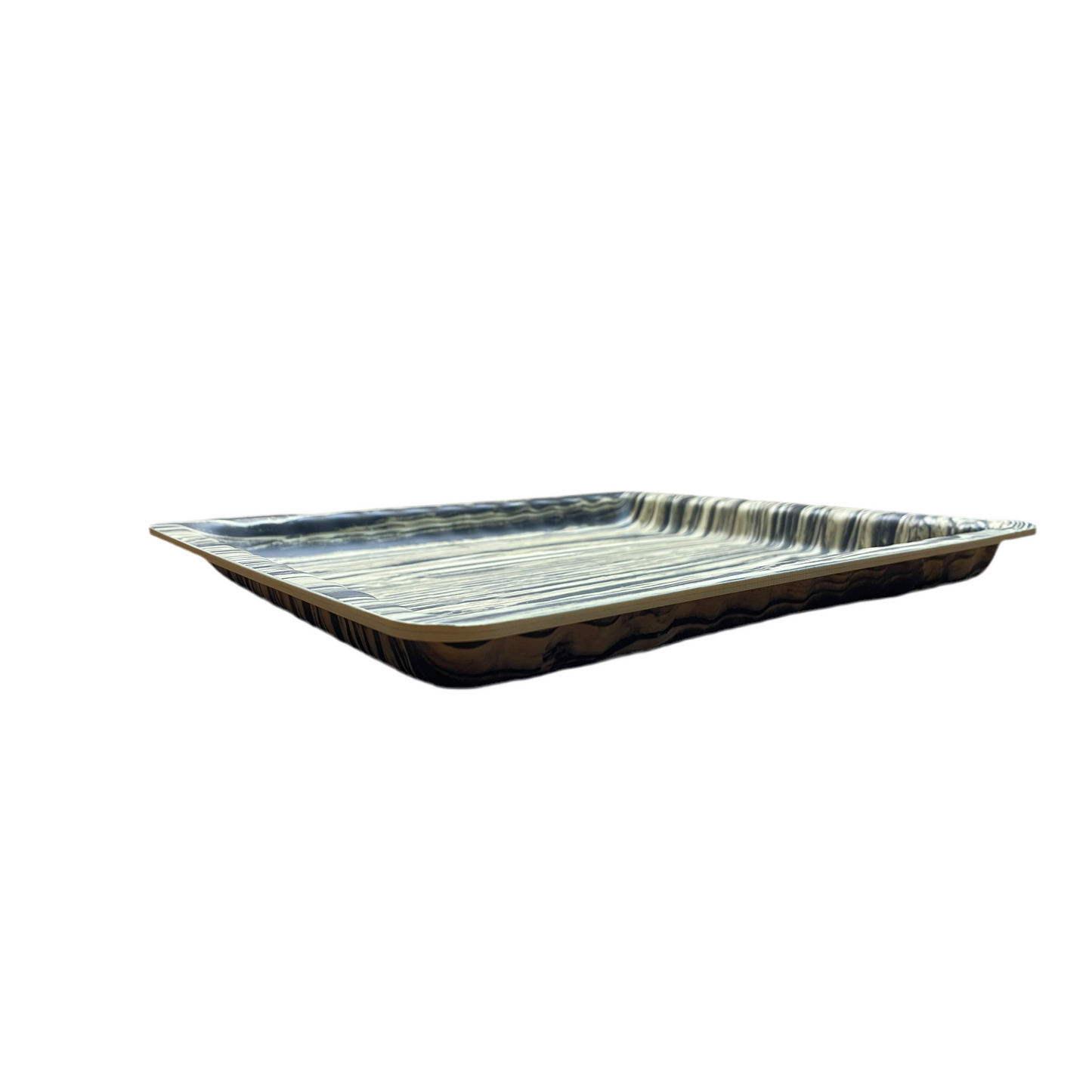 Vassoio hobo effetto legno Marrone - 204HB