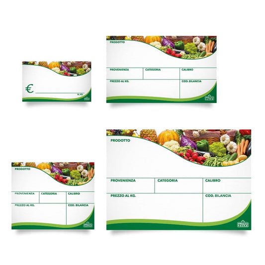 Segnaprezzi settore frutta e verdura - LBF002